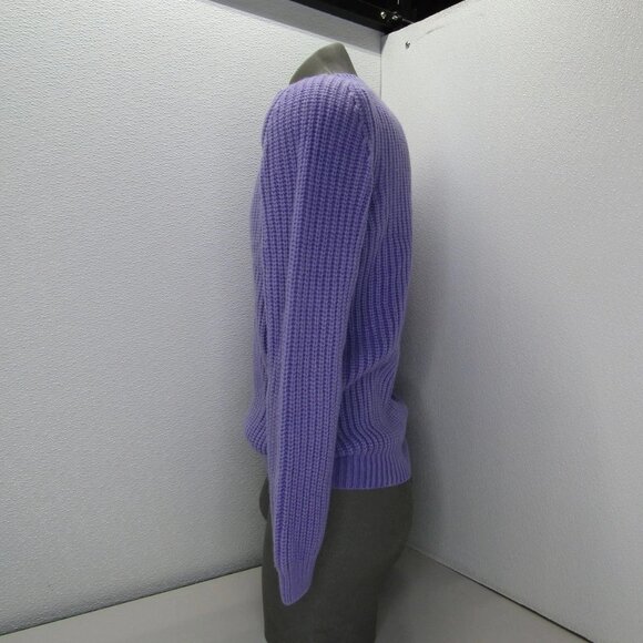 NEW IRIS VON ARNIM Men’s Sweater Hyazinthe Purple Size XXL Stonewashed Cashmere - Picture 5 of 7